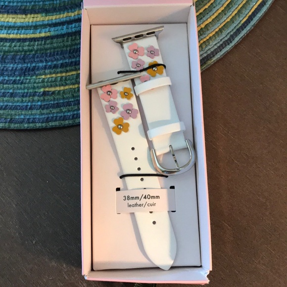 kate spade Accessories - Kate Spade Apple Genuine Leather Watch Band